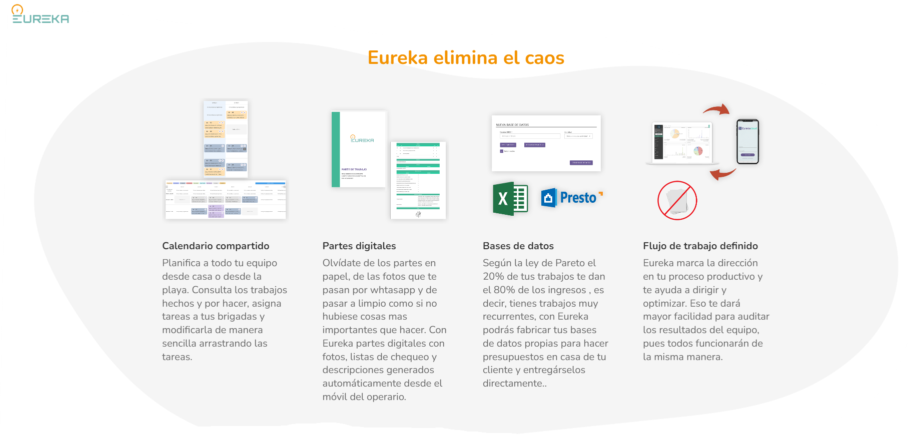 screenshot of Eureka Cloud